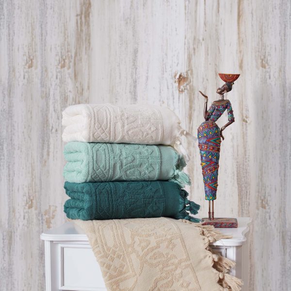 Jacquard towel production turkish cotton organic cotton