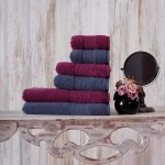 Dobby jacquard Terry velvet customized border towels producer manufacturer exporter