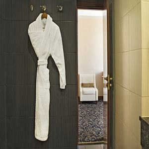 Hotel logo Sauna Spa hammam towel bathrobe slipper bathmat sauna peshtemal skirt Producer exporter