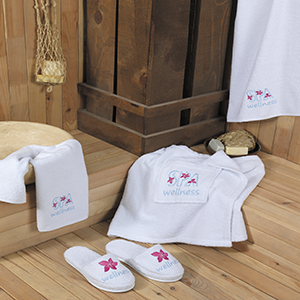 Sauna Spa towel bathrobe slipper bathmat sauna skirt Producer exporter