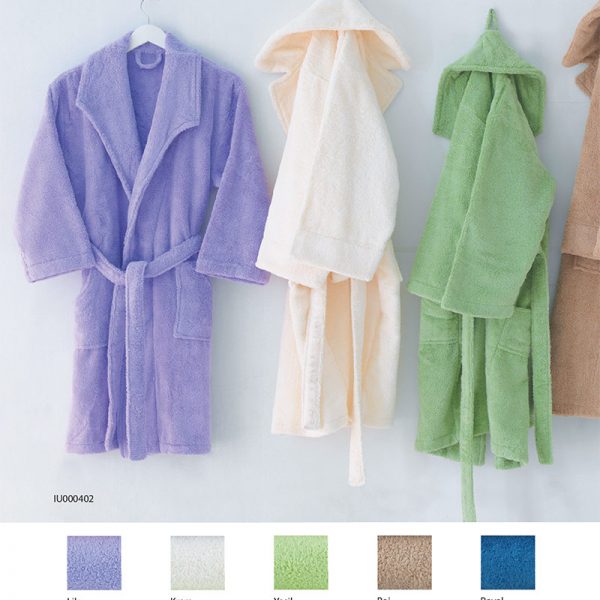 Zero twist acket collar model micro cotton bathrobe producer exporter